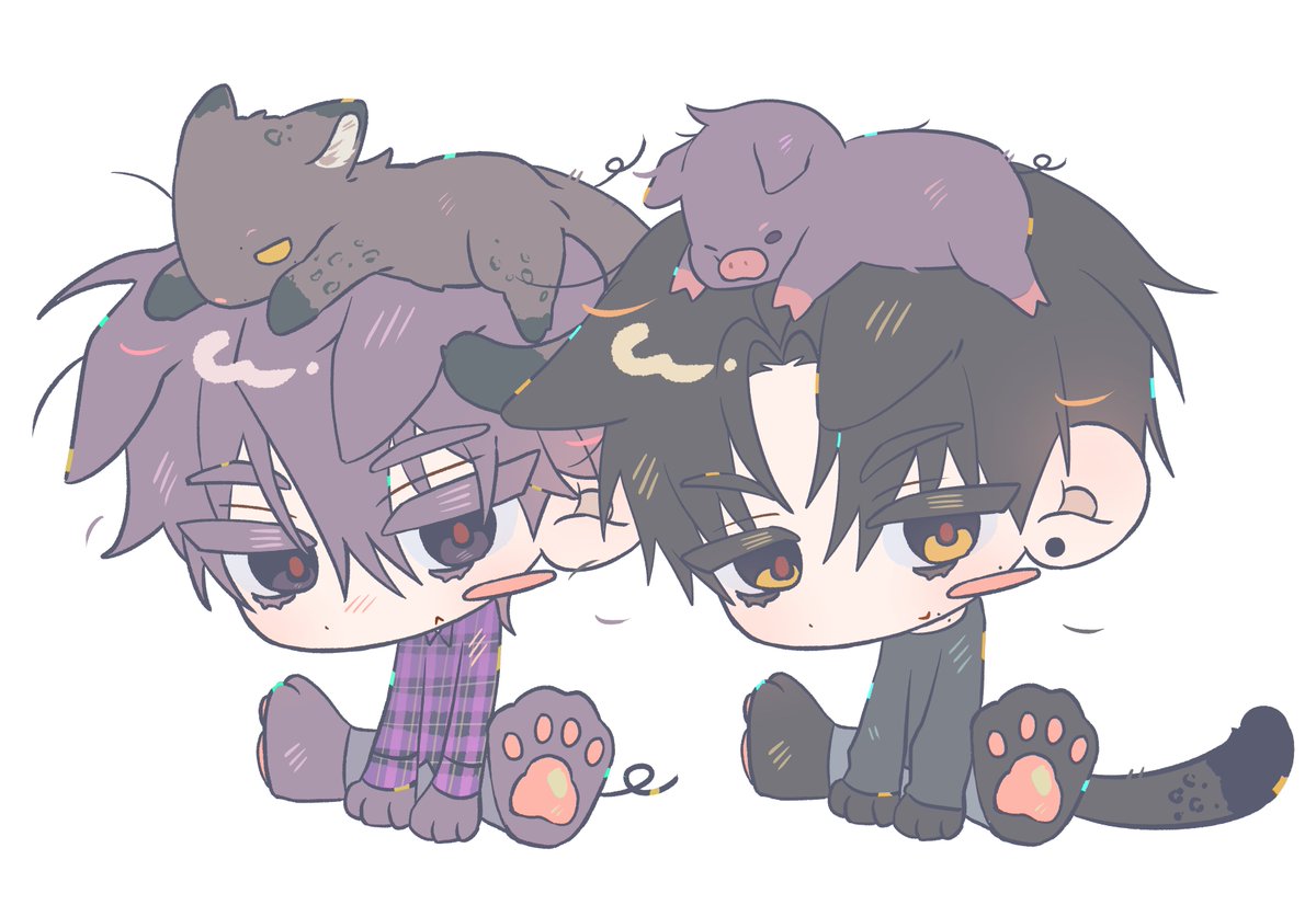 chya1104's tweet image. #커미션 #RT 
목표금액 달성 시, 알티 한 분 작업해드립니다!

고정틀 SD 커미션 [냥냥냐옹 페어]
크레페 - kre.pe/MYcF