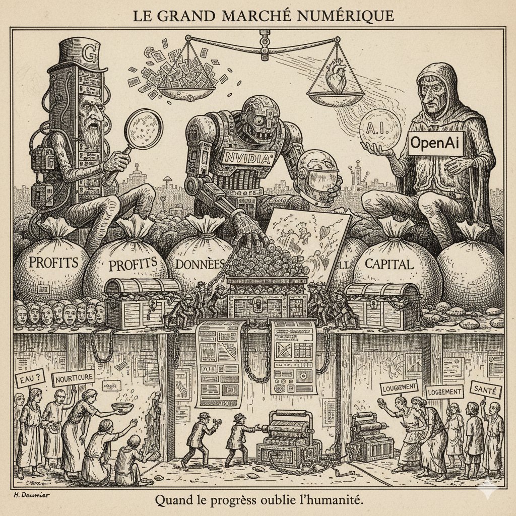¿Una representación actual de la realidad? Según H. Daumier...