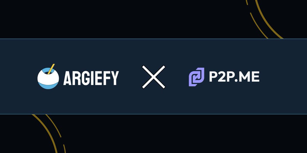 argiefy's tweet image. ALMORZÁ CON P2PDOTME 🍽️💸️
La app de pagos 100% p2p ✨

@p2pmeargentina te devuelve 10 USDC por tu primer pago + 4% de cashback automático en $BTC.

Lanzamos esta promo para celebrar su listing en nuestra sección de cotizaciones de USDC. 

¿Cómo participar? 👇