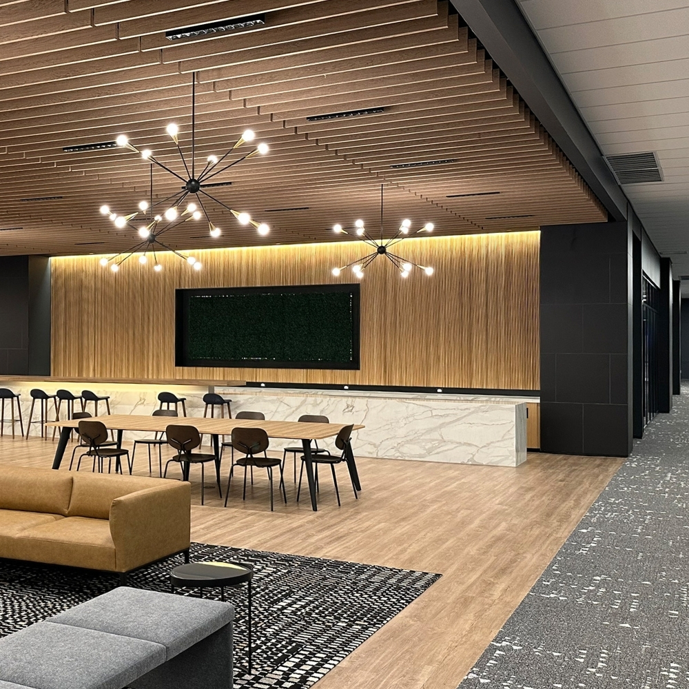 CSI_Creative_MN's tweet image. Gensler and Unity Construction originally explored traditional millwork, but WoodLite™ delivered a lighter, more cost-efficient solution with easier installation, richer PET-felt tones, and acoustic comfort.

Learn More: hubs.li/Q03Vqt7S0