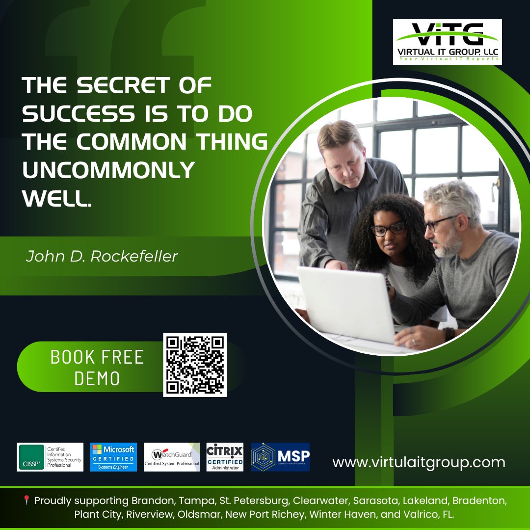 virtualitgroup's tweet image. Your &apos;Good Enough&apos; IT is a Ticking Liability.

Every second you rely on “good enough” IT, you’re leaving your business exposed. The only predictable part of a cyberattack is the anxiety it creates.

At ViTG, we don&apos;t just do IT—we master it. We guarantee your business operates on