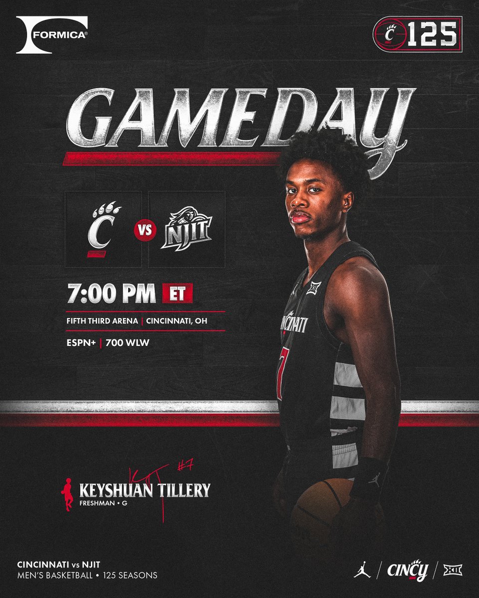 Back in action tonight at Fifth Third Arena.

#Bearcats | <a href="/FormicaGroup/">Formica Group</a>