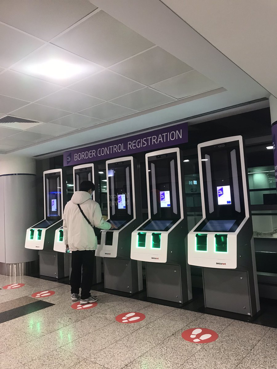 RisingJana's tweet image. Biometric border control, to protect our “Schengen area” in Prague.