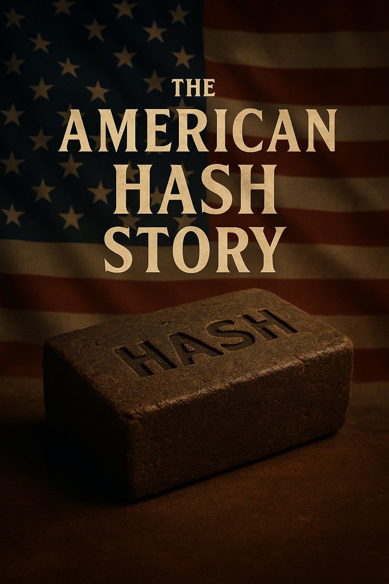 the american hash story 🇺🇸

📜 hasheesh eaters &amp; candy:
1857, Fitz Hugh Ludlow drops The Hasheesh Eater &amp; New York’s Gunjah Wallah Co. sells hasheesh candy. america’s 1st hash moment came long before prohibition.

🌍 1960s return wave:
hippies bring back red lebanese hash,
