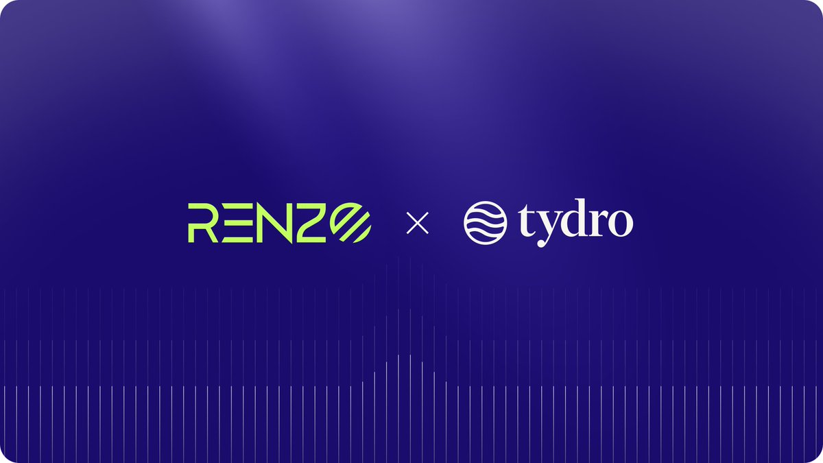 RenzoProtocol's tweet image. 🔥 NOW LIVE: Deploy $ezETH on Tydro.

Bridge routes for ezETH into Ink are now live, with @tydrohq as the first native DeFi integration

Powered by @aave, holders can now supply ezETH as collateral, borrow ETH + other assets, and build flexible looping strategies natively on…