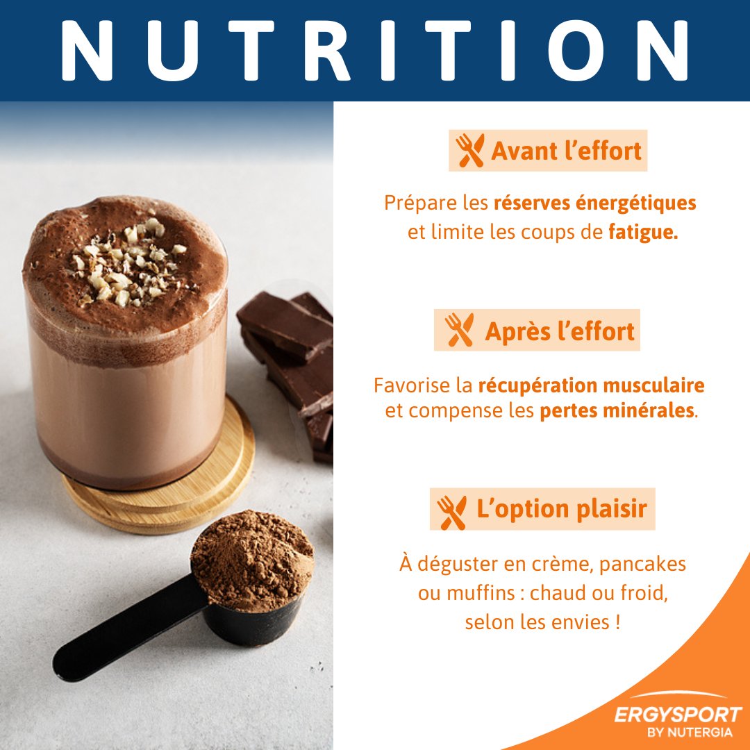 ERGYSPORT CREM’, l’équilibre parfait entre énergie, protéines et plaisir 🌞

Facile à préparer et gourmande, elle accompagne chaque matin sportif 🍫💪

J’adopte la routine petit-déj protéiné !
ergysport.com/fr/fr/nos-prod…
