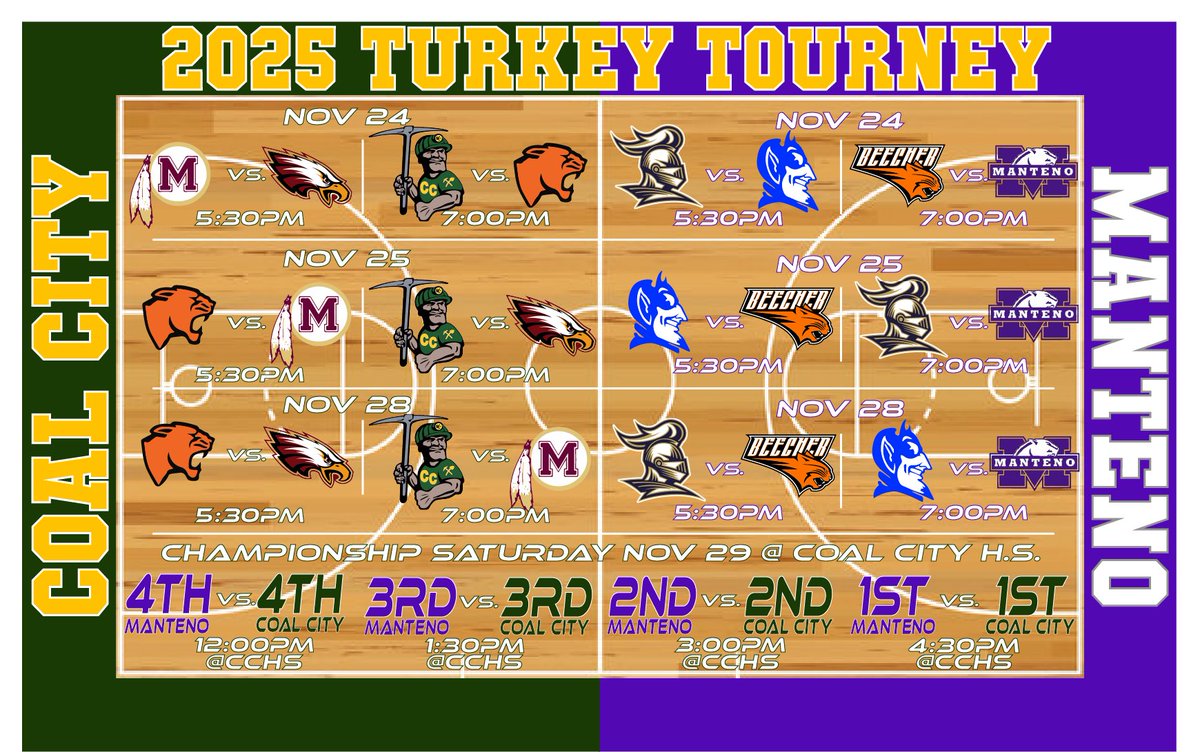 Our boys kick off the season opener tonight vs Peotone HS at Manteno HS. Varsity 5:30pm and Sophs 7pm
Go Knights!