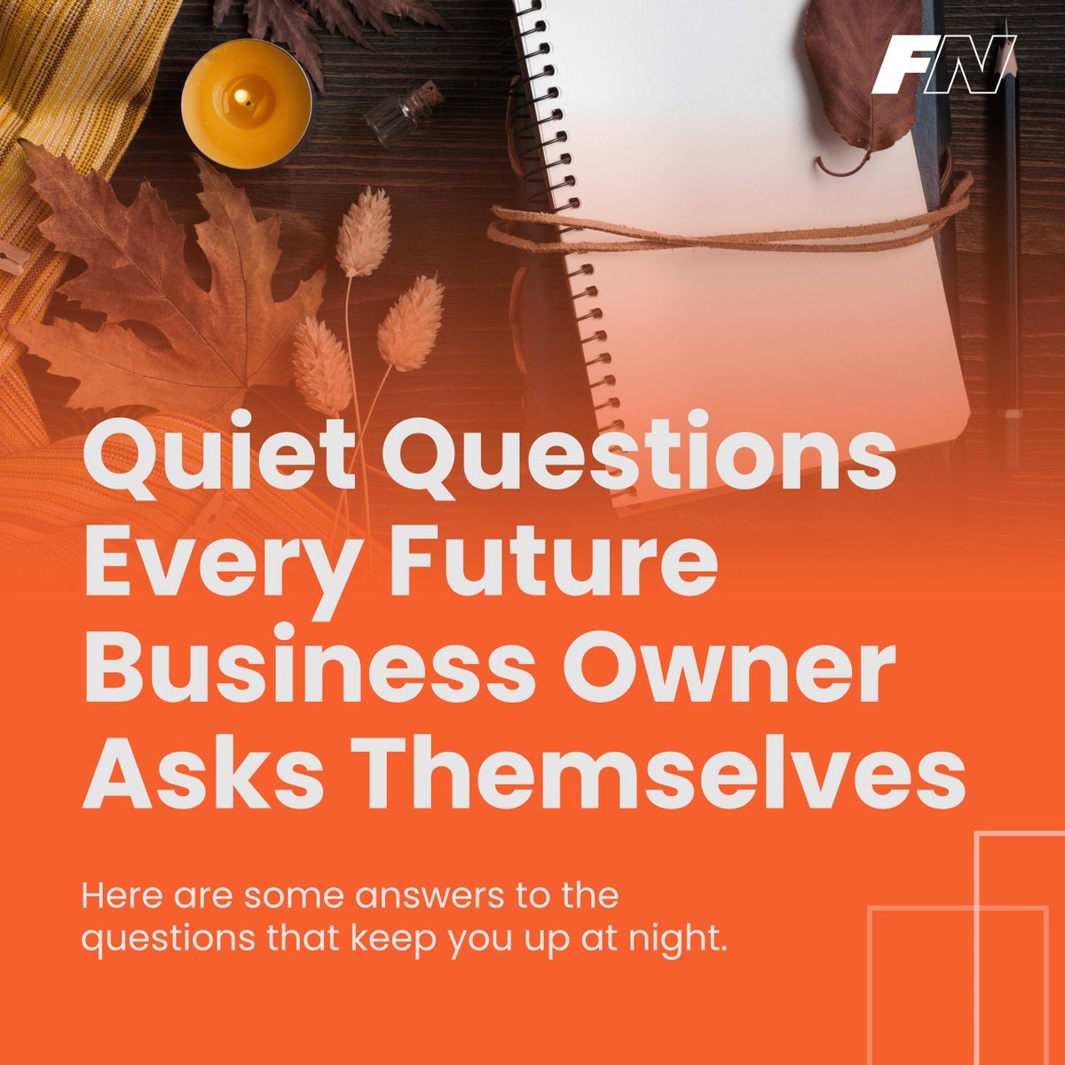 FranNetHouston's tweet image. Before you sign the agreement, you have to make peace with the questions that keep you up at night.
👉 Click through to see 4 questions every future business owner asks themselves - even if they’ve never said them out loud…

#FranNet #SmallBusinessOwnership #TakeYourTimeBack