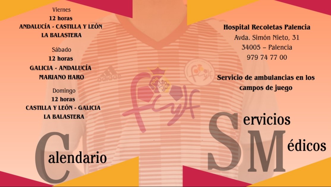 Está semana hay parón en #TerceraDivGr9, pero eso no significa que no haya Fútbol...

¡¡Se juega la 1ª Fase de la #CopaRegionesUEFA!! 

<a href="/rfef/">RFEF</a> <a href="/UEFAcom_es/">UEFA.com en español</a>

Viernes 28
12h
#AndaluzaSénior <a href="/RFAF/">RFAF</a> - <a href="/FCyLF/">RFCYLF</a> 

Sábado 29
12h
<a href="/futgal/">RFGF</a> - #AndaluzaSénior <a href="/RFAF/">RFAF</a>