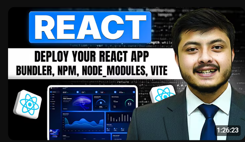 Manishkumawatt's tweet image. #Day40  Completed Of #MERNSTACK Course with
@CoderArmy  &amp;amp; @rohit_negi9 🚀❤️
Just learning React + Vite complete setup &amp;amp; deployment! 🚀

Explored:
✔ npm
✔ plugins
✔ Node.js
✔ bundlers
✔ export &amp;amp; import in React
Ready to build faster apps with Vite ⚡
#ReactJS #Vite #Jsx  #Dev