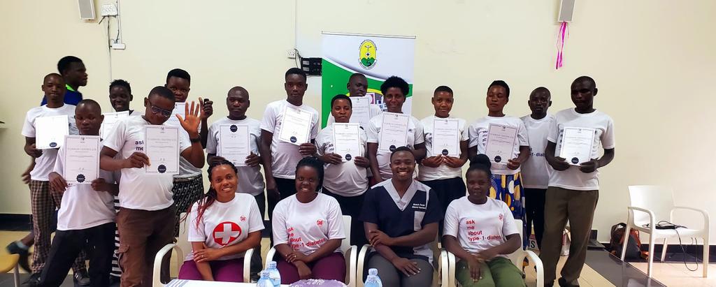 NutritionistKD's tweet image. Some of the young warriors after being taught, encouraged and Empowered about #DiabetesType1..

Cooperative people reduces the chances of Diabetes Complications and improves the wellbeing of their condition.

We embedded self care strategies around this and gave them necessary…