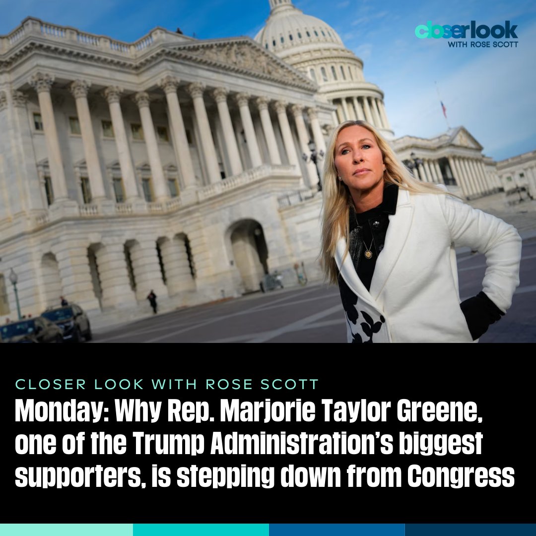 On today's #CloserLookWABE with @WABERoseScott: We'll have in-depth reporting from @WABEatl's Political Reporter @RahulBali on the resignation announcement from Congresswoman <a href="/RepMTG/">Rep. Marjorie Taylor Greene🇺🇸</a> that caught many by surprise. Listen at 12pm &amp; 8pm EST on @WABENews #gapol #politics #Congress