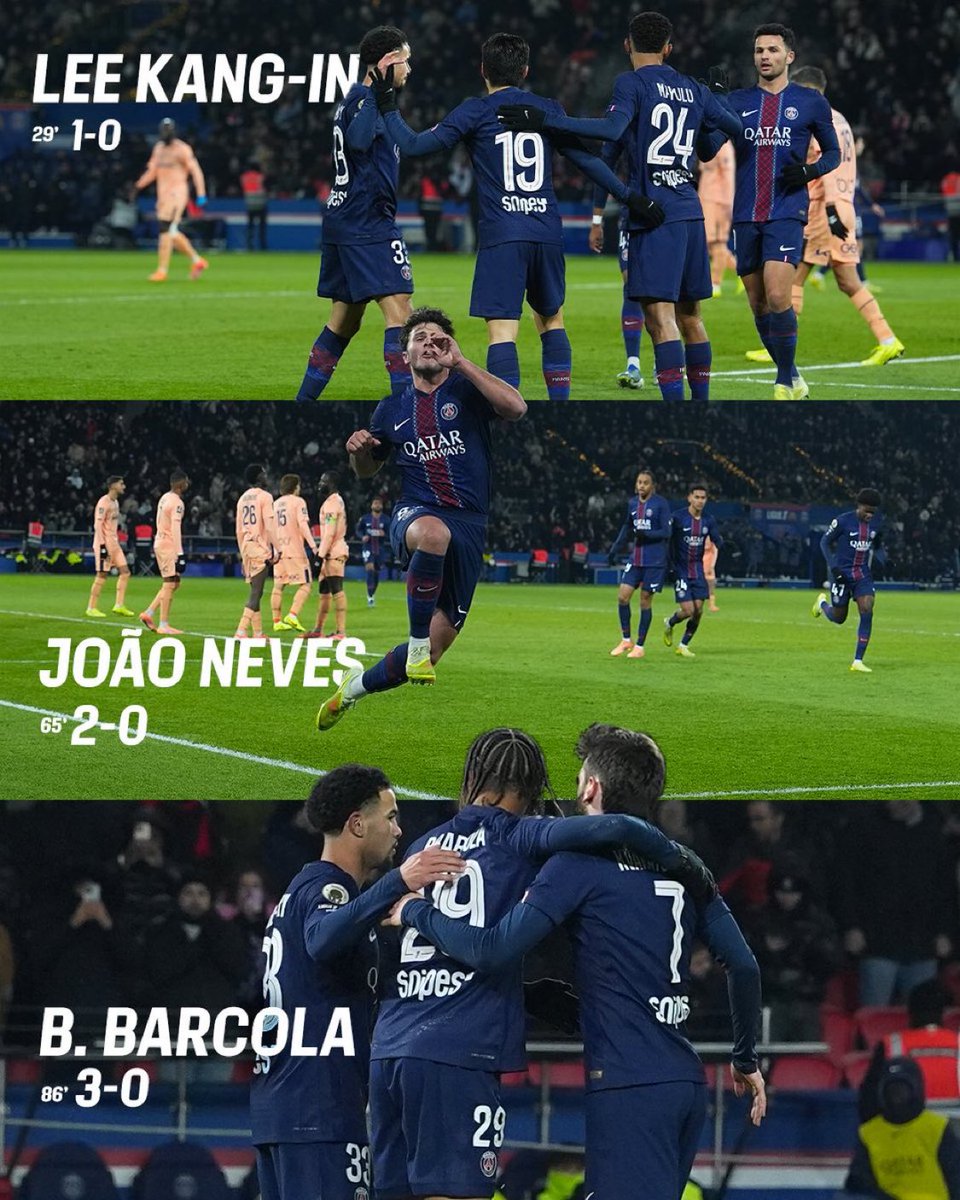 PSG_English's tweet image. 3 goals, 3 points, 3 goalscorers 🎰

#PSGHAC