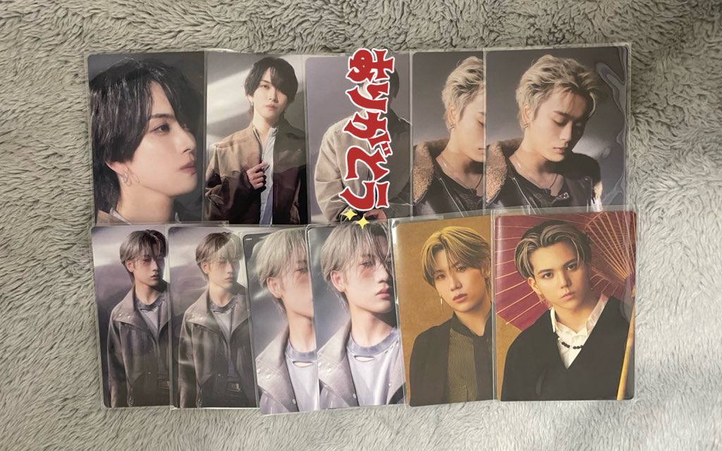 5kysh's tweet image. 【求】シュント(コンプリートファイル激求、その他も🙆🏼‍♀️)、買取

【譲】エイキ、タクト、ハヤト、ラン

郵送希望📮
 #BMSG交換  #BMSG買取  #BEFIRST交換  #BEFIRST買取  #BEFIRST求  #MAZZEL交換  #MAZZEL買取  #MAZZEL譲