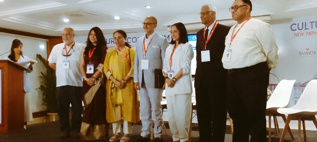RonitaTorcato's tweet image. Cultural Continuum 2025 – A Dialogue on Culture,Creativity&amp;amp; Growth org by Essar&apos;s #Avid Learning, *ring  Madhu Ruia, Ratan Batliboi, Admiral IC Rao,Michaela Talwar,Asad Laljee,Usha Balkrishan,Albert Almeida,Srila Chatterjee, Brinda Miller, Sanjoy Roy &amp;amp;Nandini Sampat among others