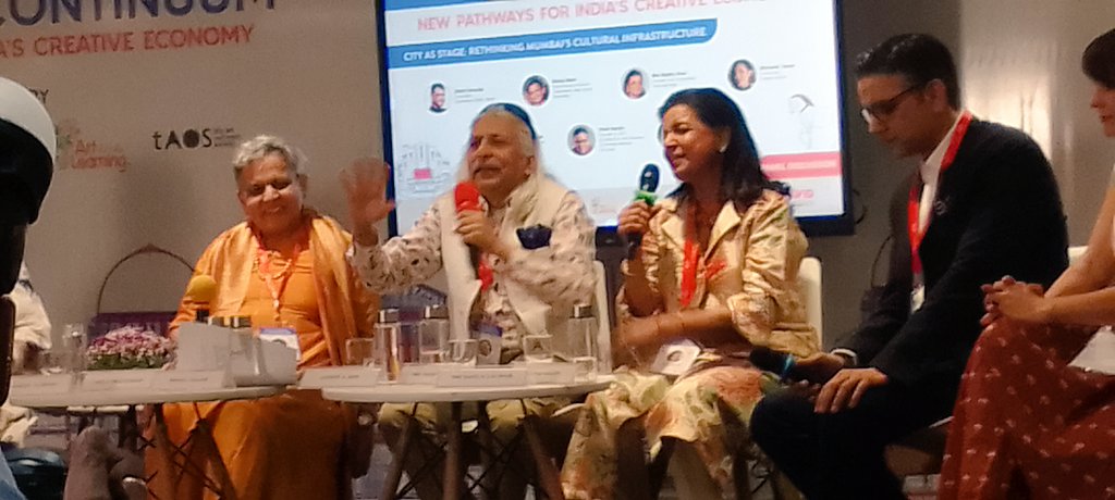RonitaTorcato's tweet image. Cultural Continuum 2025 – A Dialogue on Culture,Creativity&amp;amp; Growth org by Essar&apos;s #Avid Learning, *ring  Madhu Ruia, Ratan Batliboi, Admiral IC Rao,Michaela Talwar,Asad Laljee,Usha Balkrishan,Albert Almeida,Srila Chatterjee, Brinda Miller, Sanjoy Roy &amp;amp;Nandini Sampat among others