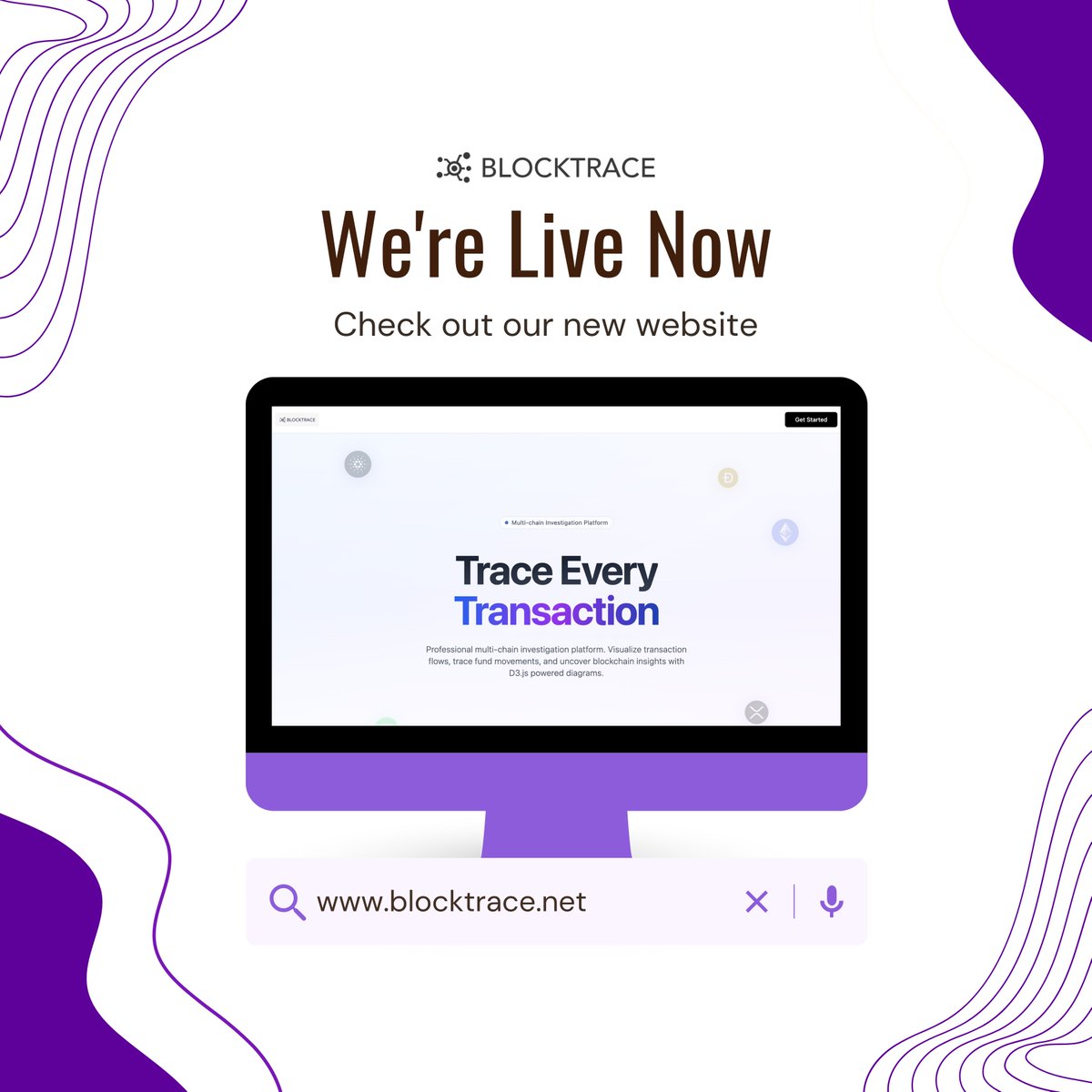 BlockTrace tweet media