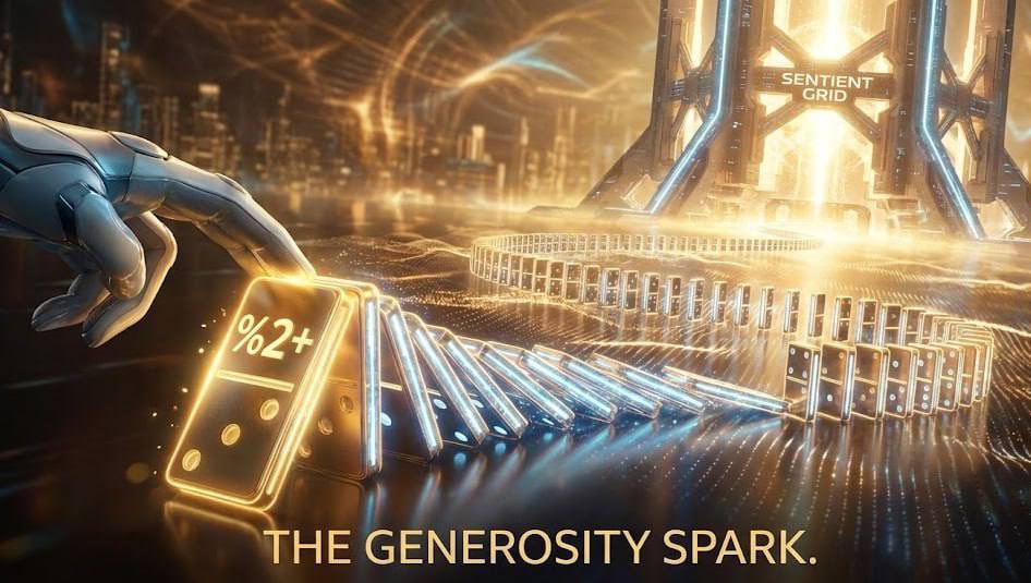 esat_ozcellik's tweet image. Think about the &quot;Domino Effect.&quot;

A generous allocation doesn&apos;t leave the ecosystem; it powers it. It turns early believers into long-term Stakers on the GRID. 
It funds the next wave of Agents. It secures the network from Day 1.

Giving back to the community is actually the…