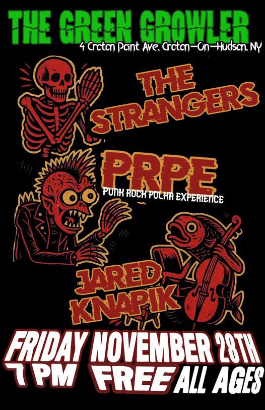 JaredKnapik's tweet photo. NY and CT this weekend!

•Friday, 11/28
Croton-on-Hudson, NY @green_growler with dear pals @thestrangers_ct and @p.r.p.e 

•Sunday, 11/30
New Haven, CT @threesheetsnh with @mitchkramerband @salemwolves and @wolvesatbay https://t.co/uYSpSUdWYr