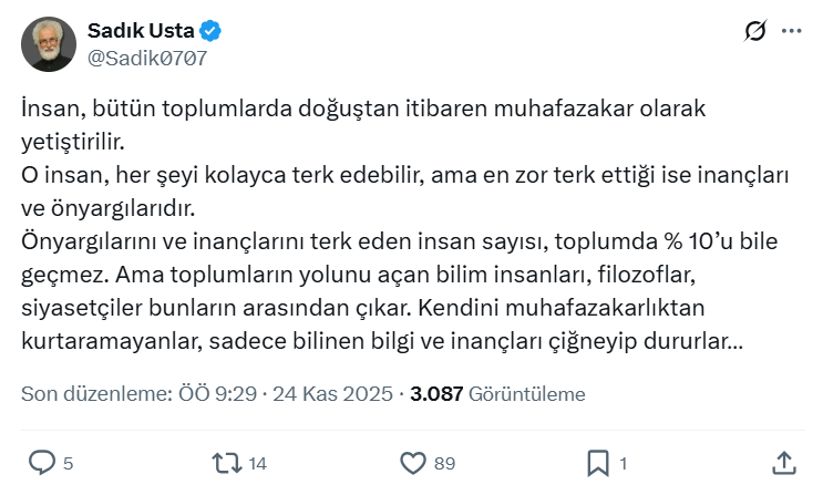 Doğumdan ölüme dek sürekli, aile ya da çevre/toplum tarafından benimsenmiş doğruluk paketlerinin propogandasına ya da dayatmasına maruz kalmak.. İnsanlık tarihi ile yaşıt olan bu değişmez ve yalın realite, aslında başından sonuna kadar tanrısal kitapların (daha ziyade İncil &amp;