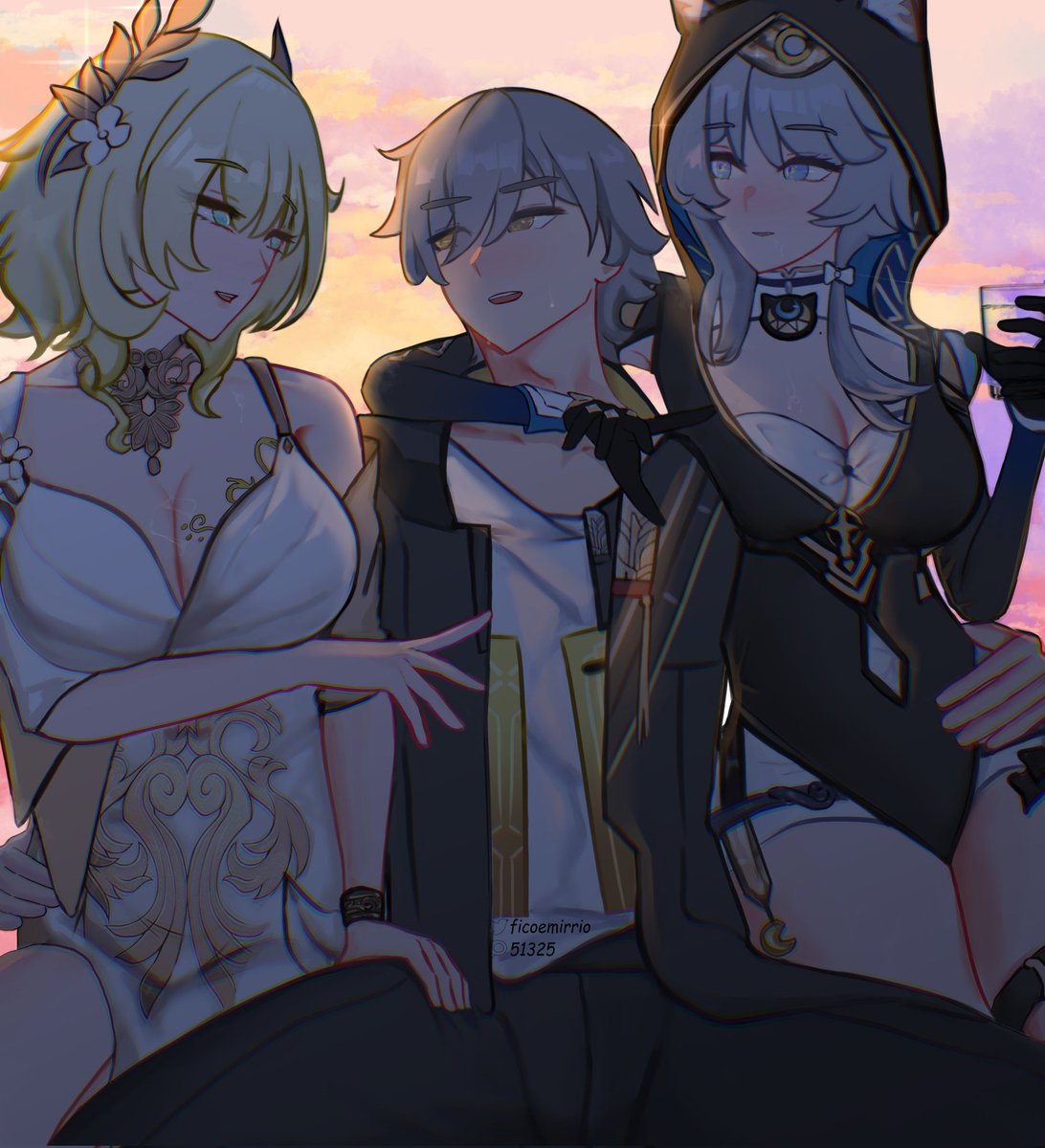 Ikc5305's tweet photo. When a mother and a daughter fall in love with the same man. If the daughter loves her boyfriend then the mother love him too. It's good to share with the man of their life. It's important to shareππ©Άπ
Art by @/ficoemirrio
#Caeglaea #Caeciph/#Caepher/#Ciphcae #Ciphcaeglaea https://t.co/V6hBEvhFfq