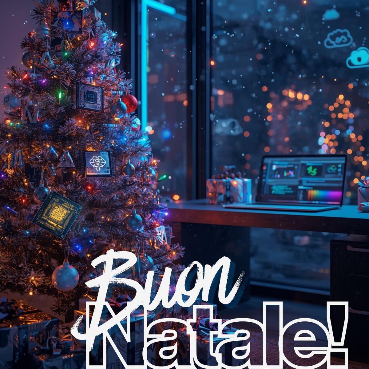 ntonline_it's tweet image. Il Team NT vi augura 𝟭𝟬𝟬.𝟬𝟬𝟬 #Geopbyte di felicità, 𝗽𝗮𝗻𝗲𝘁𝘁𝗼𝗻𝗲 #continuity fino alla befana e, soprattutto, 𝗿𝗶𝘀𝗮𝘁𝗲 𝘀𝗲𝗻𝘇𝗮 #downtime!

Grazie di cuore per l'anno trascorso assieme.
Vi aspettiamo nel 2026 per nuovi ed entusiasmanti progetti.
#BuonNatale!🎄💻