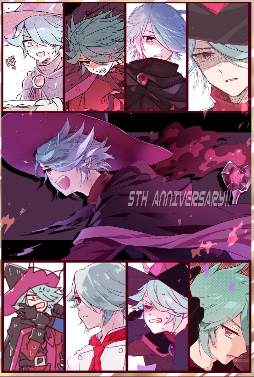 AtelierMINERU's tweet photo. おめでとう　愛すべき超火力メシマズボーイ　#異邦の使いアルベルト実装五周年 https://t.co/PMyFvJYBq1