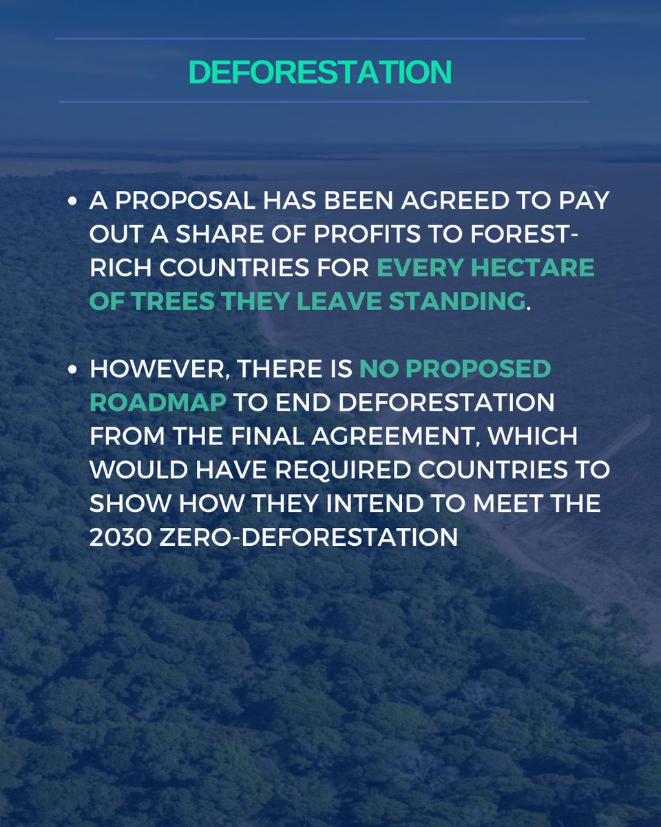 As COP30 has come to a close after an extra day of discussions between nations, here are some of the key takeaways which included, fossil fuels, climate finance, trade and deforestation. Swipe to read more!

#muslimcharities #cop30