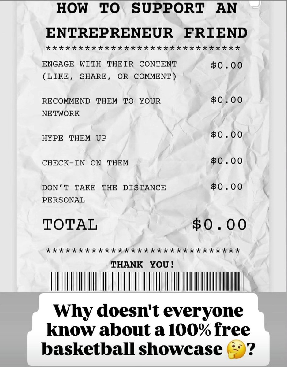 iancle1's tweet image. Icchangeshowcase.com
Why wouldn&apos;t you share? We are giving away thousands of dollars in scholarship awards too! 🤔💯 #icchangeshowcase #biggerthanbasketball #opportunity #CollegeBasketball #HoopDreams #UpNext #share #ICChange #BiggerthanSports #BeKind #HelpOthers #REALISRARE