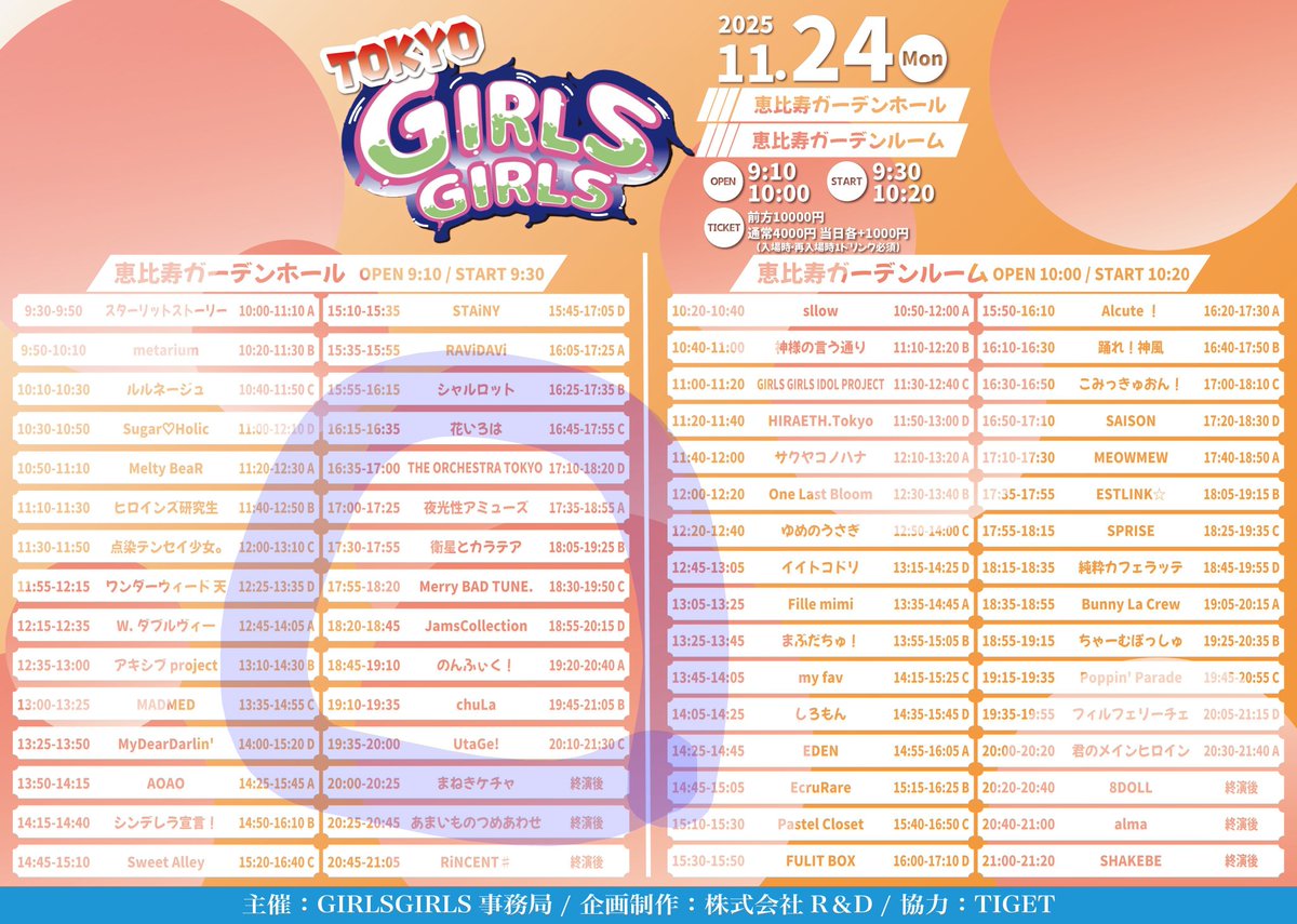 バチュン のライブ初見、特典会初並びしました。曲がとても良かったの