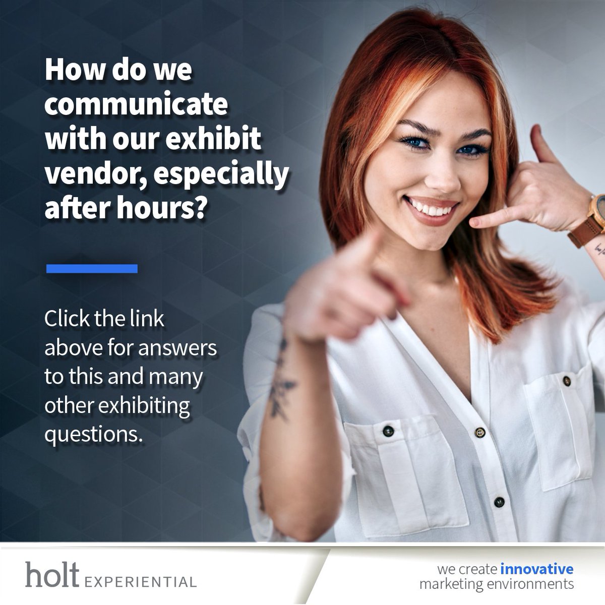 Holt Experiential tweet media