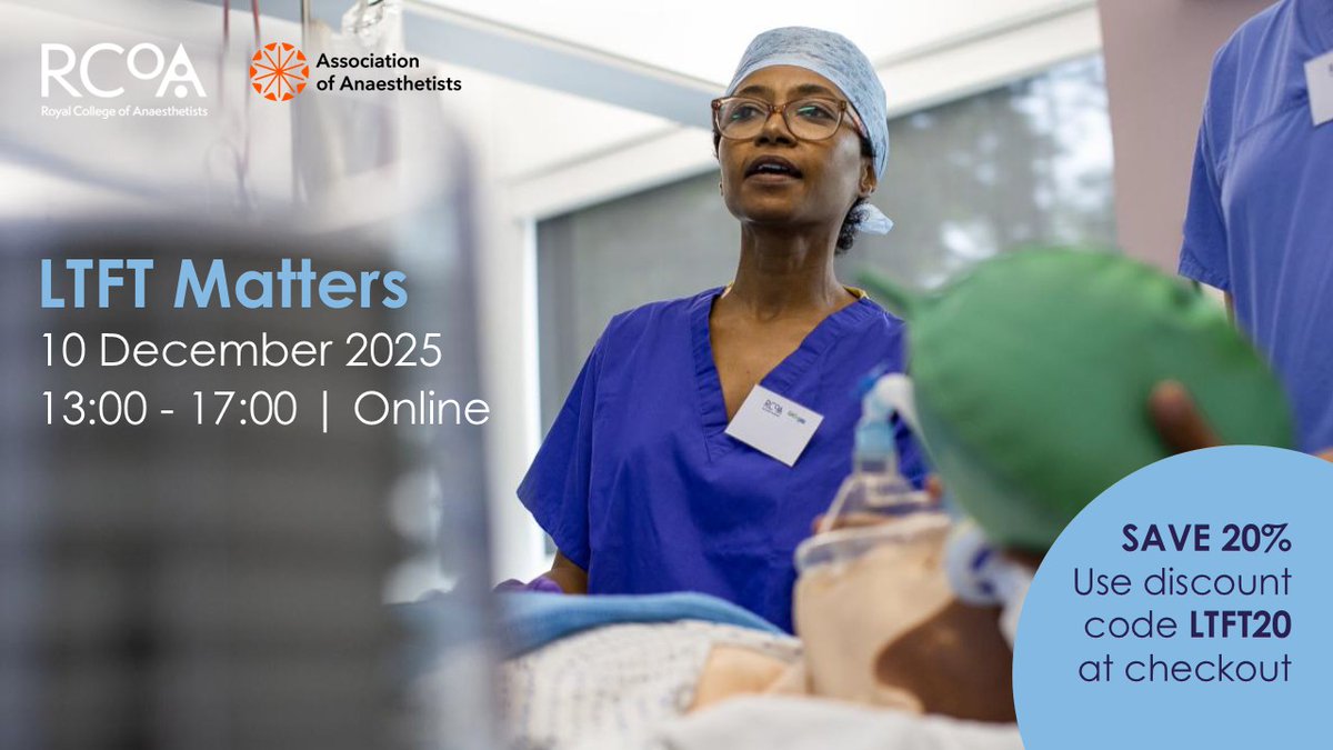 Royal College of Anaesthetists tweet media