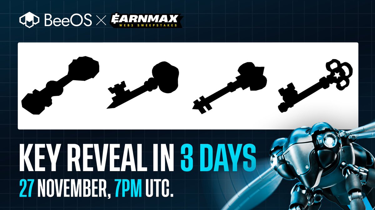 beeos_arenavs's tweet image. ⏳ KEY REVEAL IN 3 DAYS

Vault Pass holders will uncover their @EARNMrewards Key tier on 27 Nov, 7PM UTC.

Your tier = your lifetime access level inside EarnMax.

Don&apos;t miss the reveal!