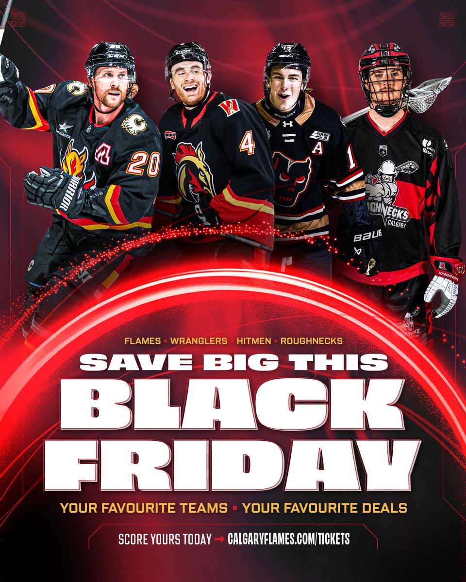 NLLRoughnecks's tweet photo. BLACK FRIDAY WEEK SALE‼️

Get 20% off HOME OPENER tickets, don't wait get 'em NOW!

Use the Unlock Code: RNBLFR

🎟️ https://t.co/HR8mVTsZ6S https://t.co/eKXYqI4fCT