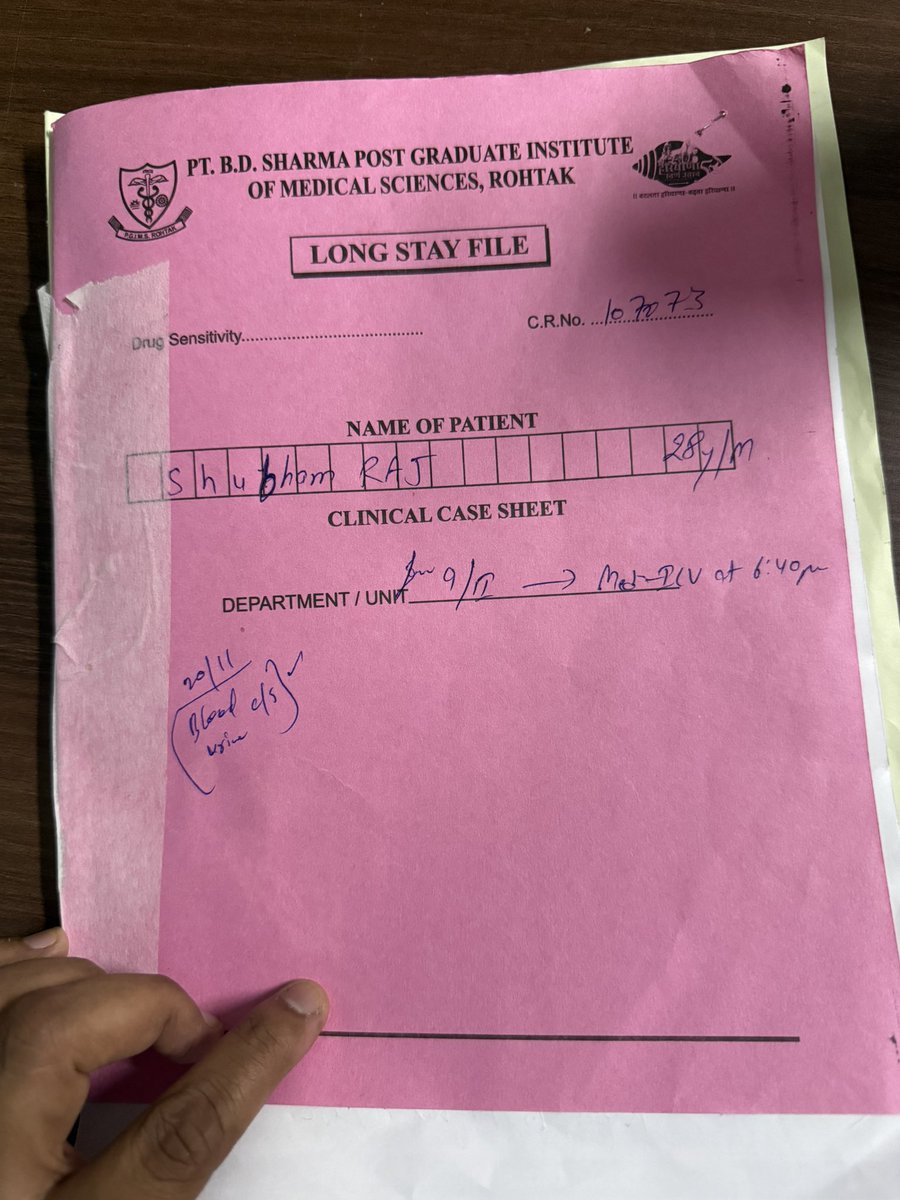 IamRanaPSingh's tweet image. Hi Sir @DeependerSHooda there is a patient admitted in PGI ICU for 5-6 days now and not in his senses.. Drs have advised for MRI but he has braces so unfit for MRI.. Drs r approaching dental dept but nobody is coming to remove the braces and or is critical.. need help