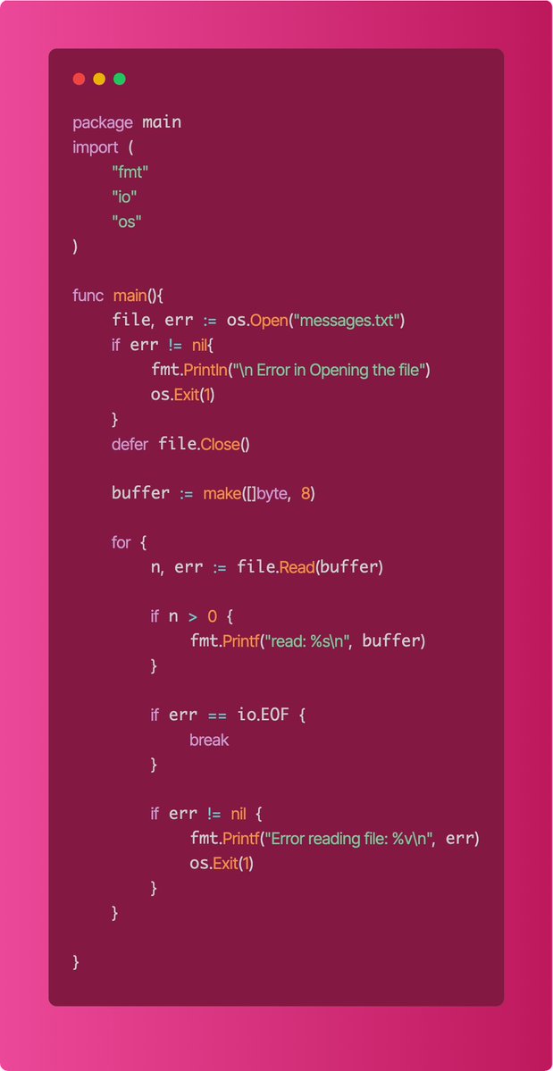 nikhilhegde989's tweet image. Can you spot the mistake?
#LearningGo #GoLangQuiz #LearnInPublic