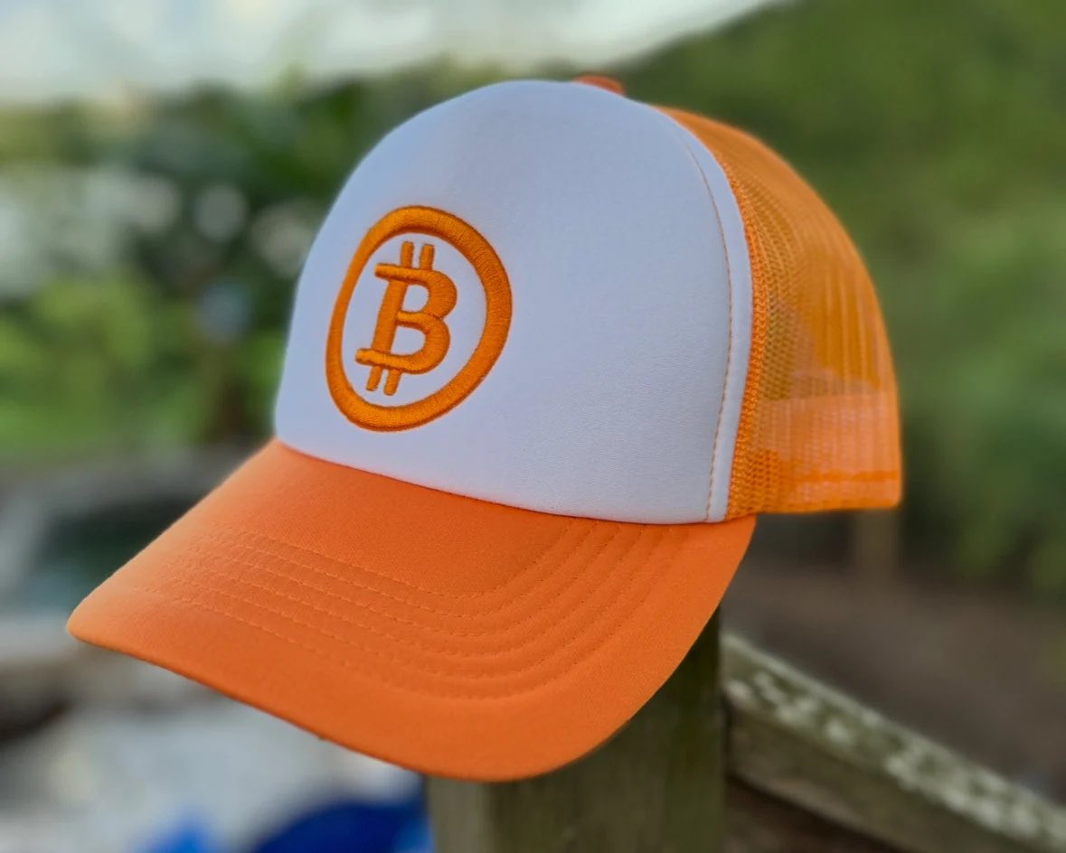 FiniteByDesign's tweet image. Perfect for holiday gifting — these Bitcoin trucker hats make the ultimate stocking stuffer for any crypto fan. Bold design, comfy fit, and pure Bitcoin energy. 🎄🧢✨ Snag one before they’re gone!
#BitcoinStyle #CryptoGifts #StockingStuffer #HODLSeason #FiniteByDesign