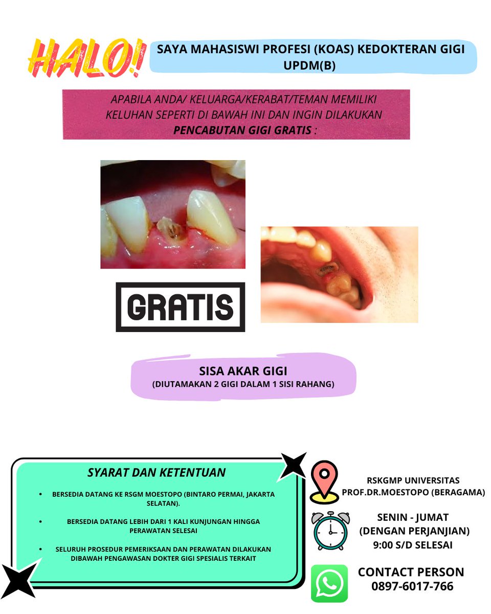 Koas Gigi Jakarta Selatan ⋆𐙚₊˚⊹♡ tweet media