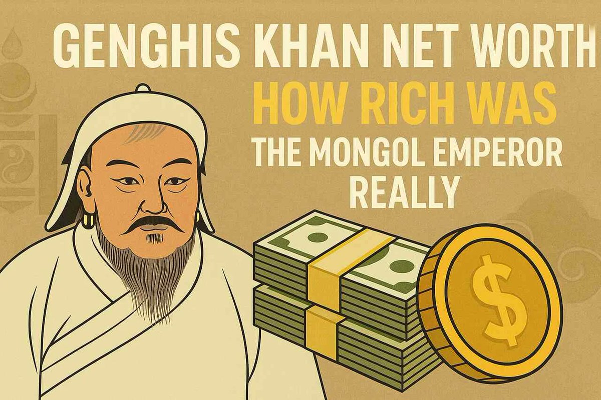 UtmostArray's tweet image. Genghis Khan Net Worth: How Rich Was the Mongol Emperor Really
utmostarray.com/genghis-khan-n…

#genghiskhan #mongolempire #historicalwealth #networthestimates #silkroad #MongolHistory #degital_marketing #blogger