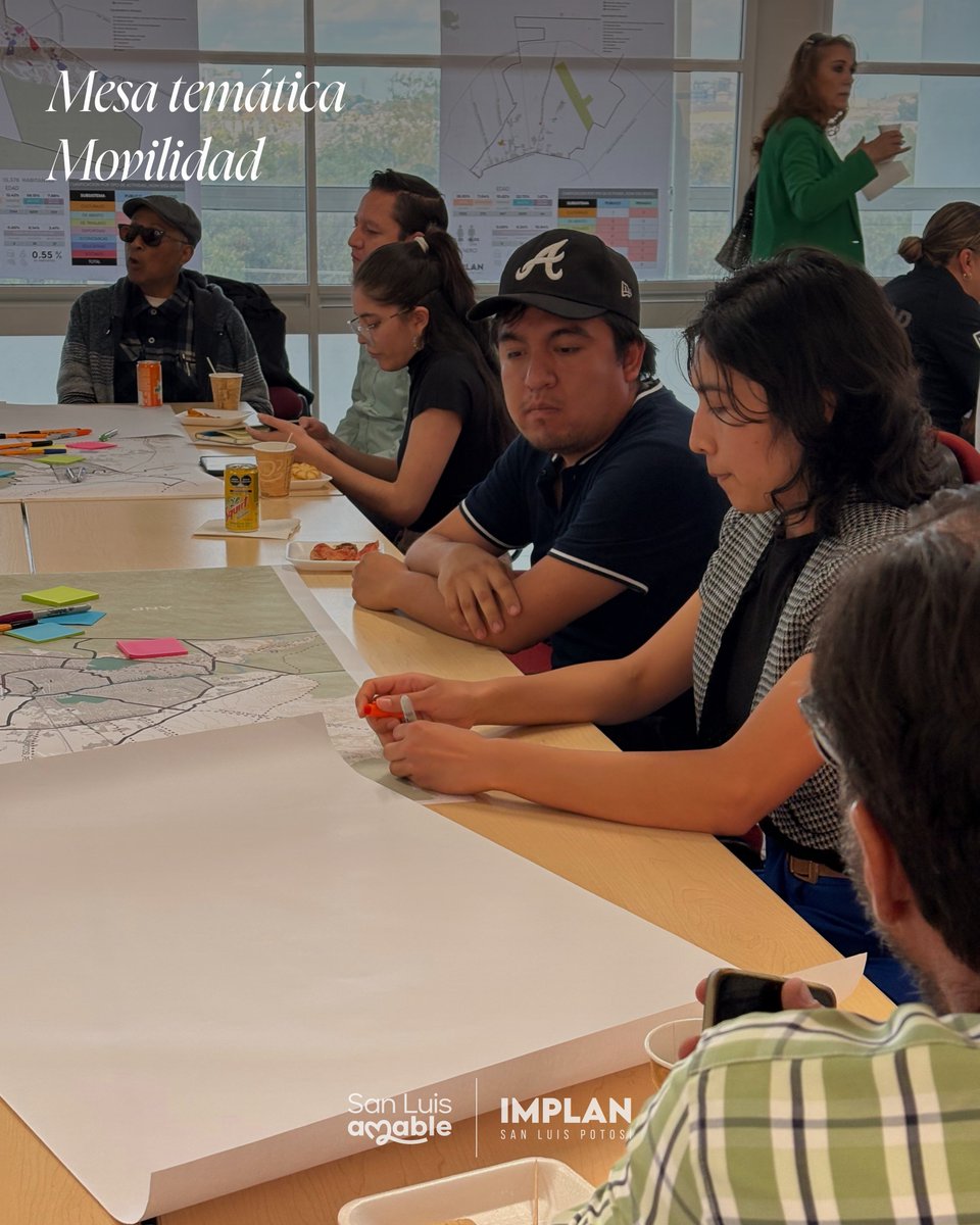 implanslp's tweet image. Mesa de trabajo del diagnóstico preliminar de la Actualización del Programa de Desarrollo Urbano del Centro de Población de San Luis Potosí.

Tema: «Movilidad».

#yohagosanluisamable