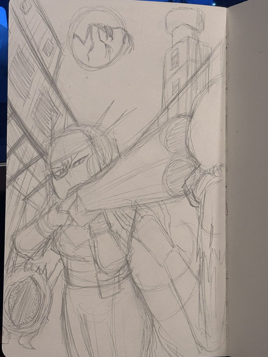 janduzdraws's tweet image. Planning on taking a mental health hiatus, here’s a proof of concept sketch of HL2 x Snoot Game before I go