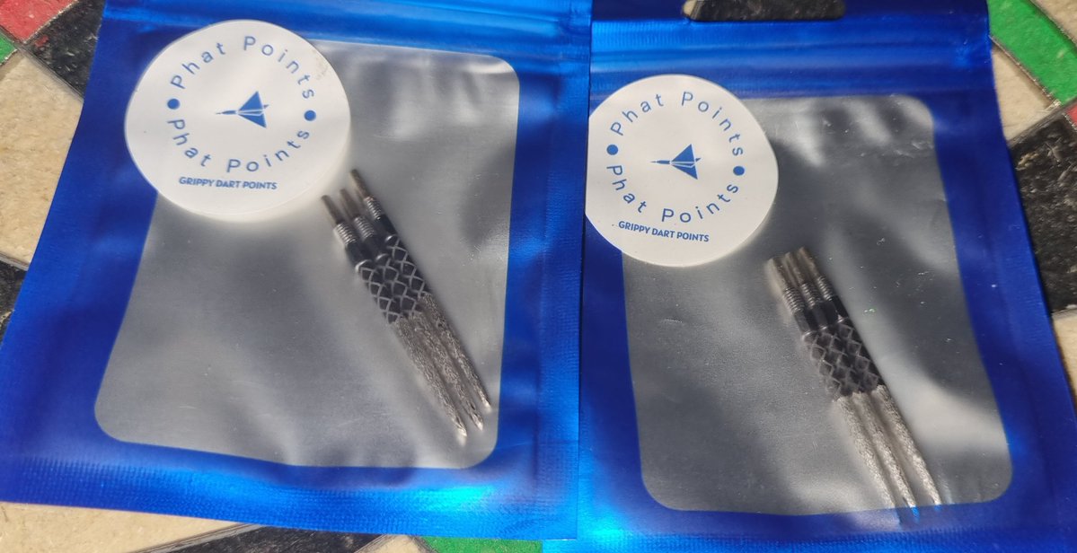 DartsPoints's tweet image. Swiss Points given the Phat treatment.

These are Phat Scuds in Swiss Point for a WDF darts player.

#Custom #Modified #Darts #Points