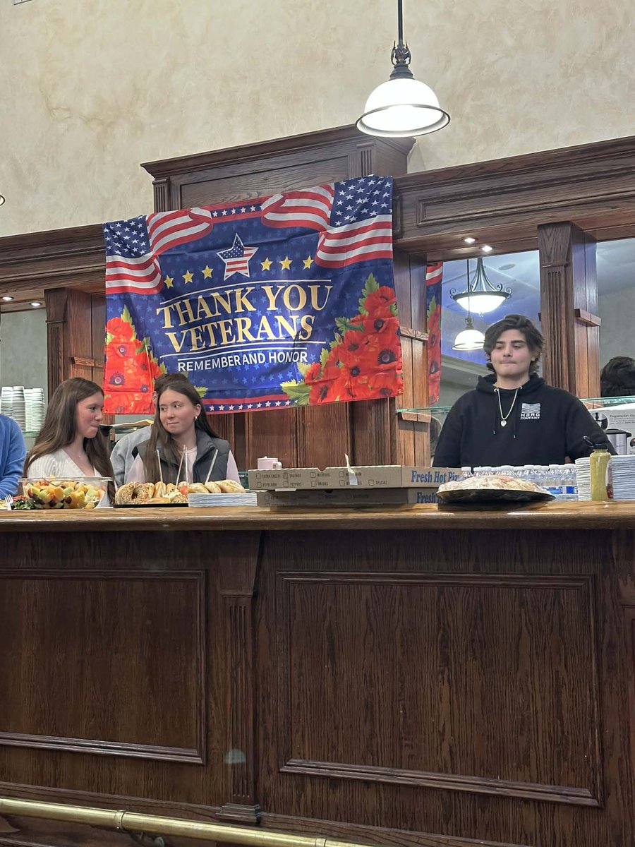 ccsdschools's tweet image. On Nov. 21, the Stars and Stripes clubs at CHSN and CHSS held their annual Veterans Day celebration at the WN Firehouse. #ClarkstownCSD students honored local veterans and learned from their stories. Thank you to all who served! #ClarkstownCommitment #Empathetic