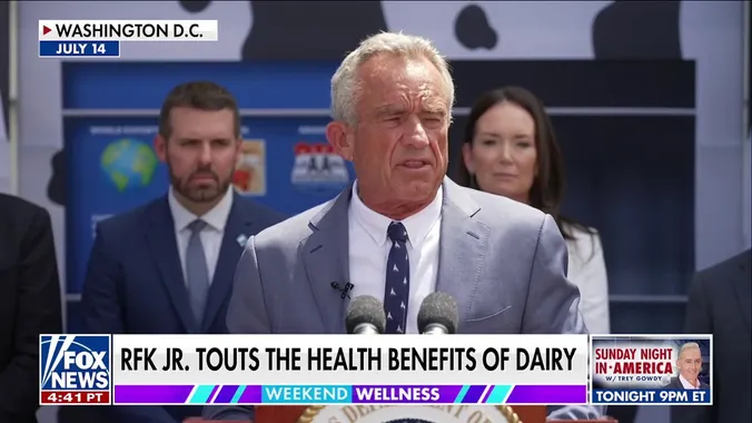 usa_iryna's tweet photo. Robert F. Kennedy Jr. is promoting whole, milk and other high-fat, high-protein foods, warning that replacing fat with sugar has contributed to America’s obesity crisis https://t.co/IWGRKPjezM