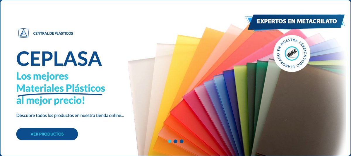 Asoc_Emp_PE's tweet image. Central de Plásticos #CEPLASA es una empresa creada en 1981 por D. Manuel Saiz Padilla. Pionera en la venta de productos #plásticos en Madrid. Especialistas en manipulación de #Metacrilato.
📞 91 632 66 50
#empresaspradodelespino #plasticos