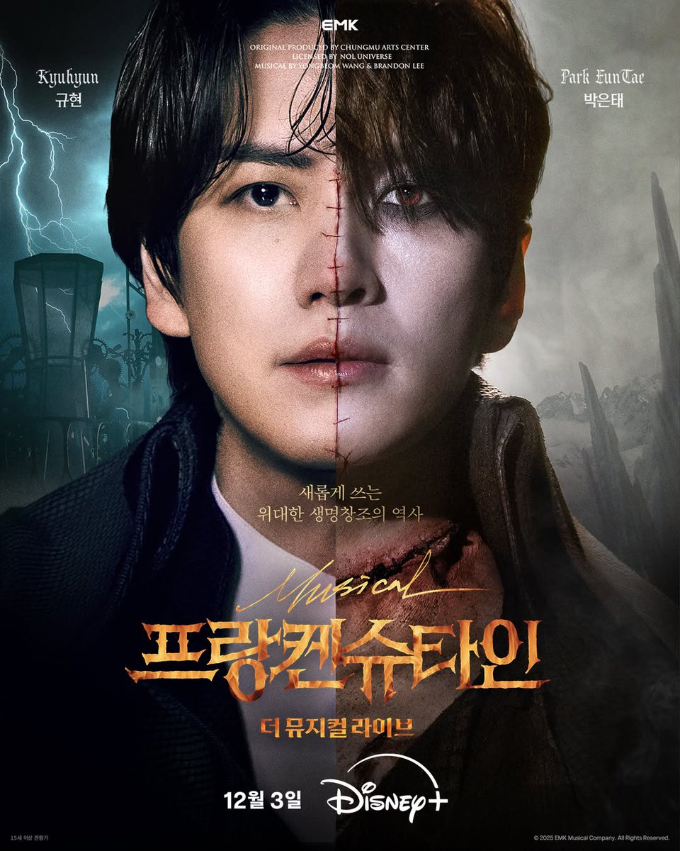 EimyChoi's tweet image. Hola @disneyplusla, queria preguntar si el musical de Frankenstein de Corea estará disponible tambien en Latinoamerica