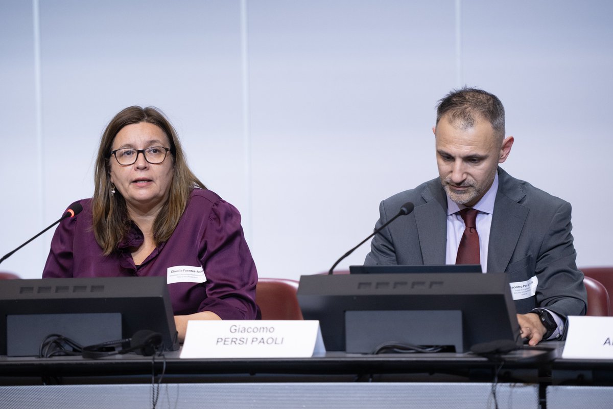 UNIDIR's tweet image. Exploring pathways toward responsible, forward-looking governance frameworks for neurotechnologies.

UNIDIR’s high-level panel 4 at #ID25 is happening now!

🔴 Join us live: unidir.org/ID25-is-go