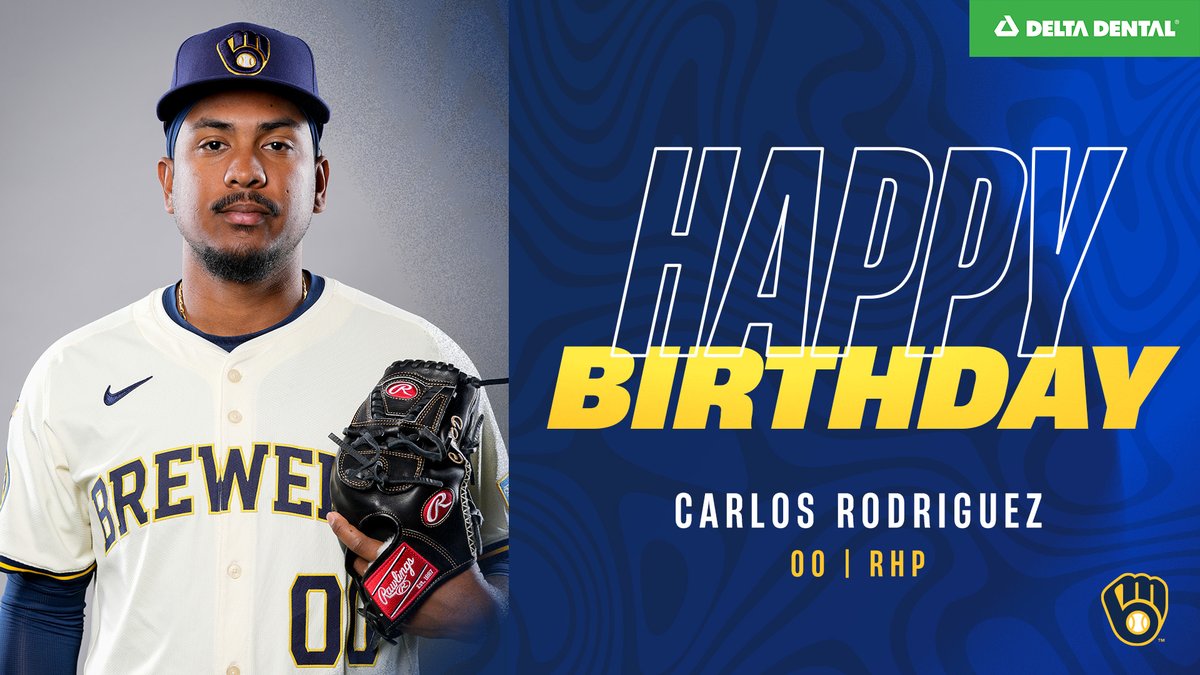 Brewers's tweet image. Happy birthday Carlos! 

#DeltaDentalBirthdays