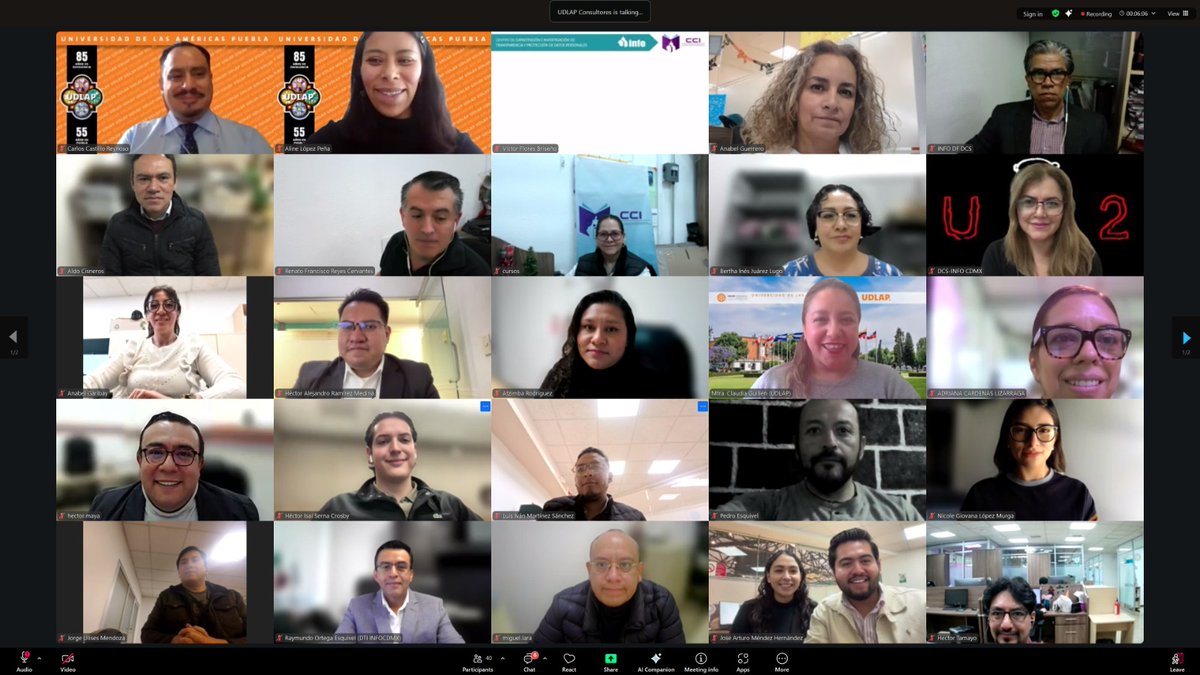 👩🏾‍💻HOY, personas servidoras públicas del #INFOCDMX iniciamos el curso “Desarrollo de Habilidades Gerenciales y Directivas”, impartido, de manera virtual, por el profesorado de la <a href="/udlap/">UDLAP</a>.

Este programa formativo fortalece competencias clave para la toma de decisiones, el liderazgo