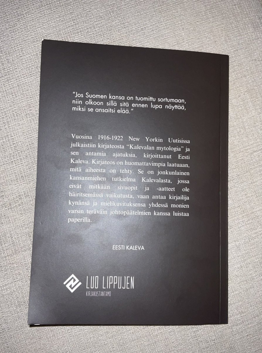 Luo Lippujen - Kirjakustantamo tweet media